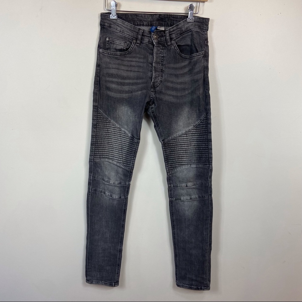 Divided Black Jeans